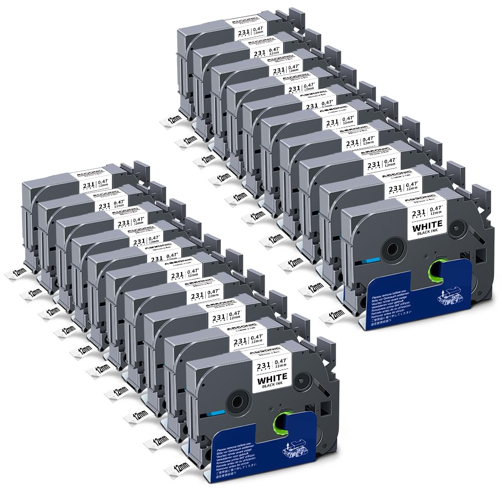 Brother P Touch Label Maker Tape 3X Compatible Label Tape TZe231